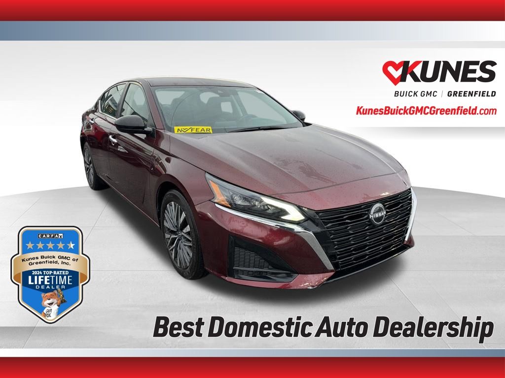 Garnet Pearl 2024 Nissan Altima 2.5 SV FWD Sedan Front-Wheel Drive Continuously Variable Transmission