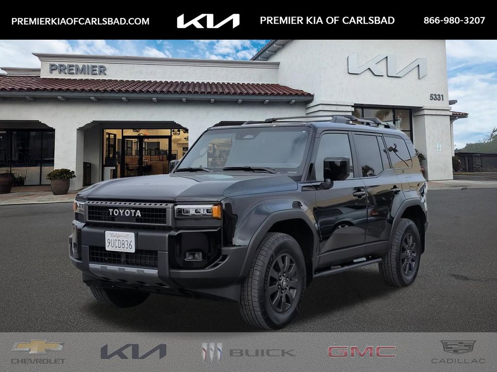 Black 2025 Toyota Land Cruiser 4WD SUV / Crossover Four-Wheel Drive 8-Speed Automatic