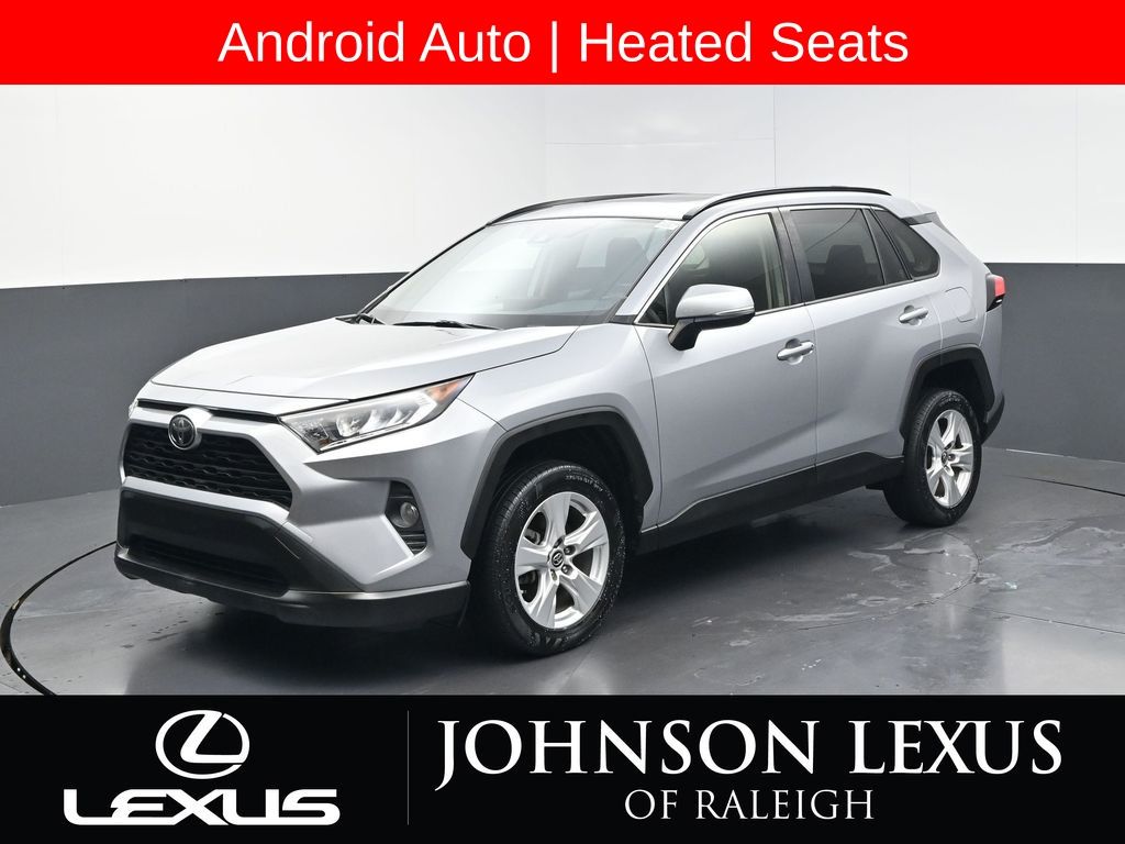 Silver Sky Metallic 2019 Toyota RAV4 SUV / Crossover Front-Wheel Drive 8-Speed Automatic