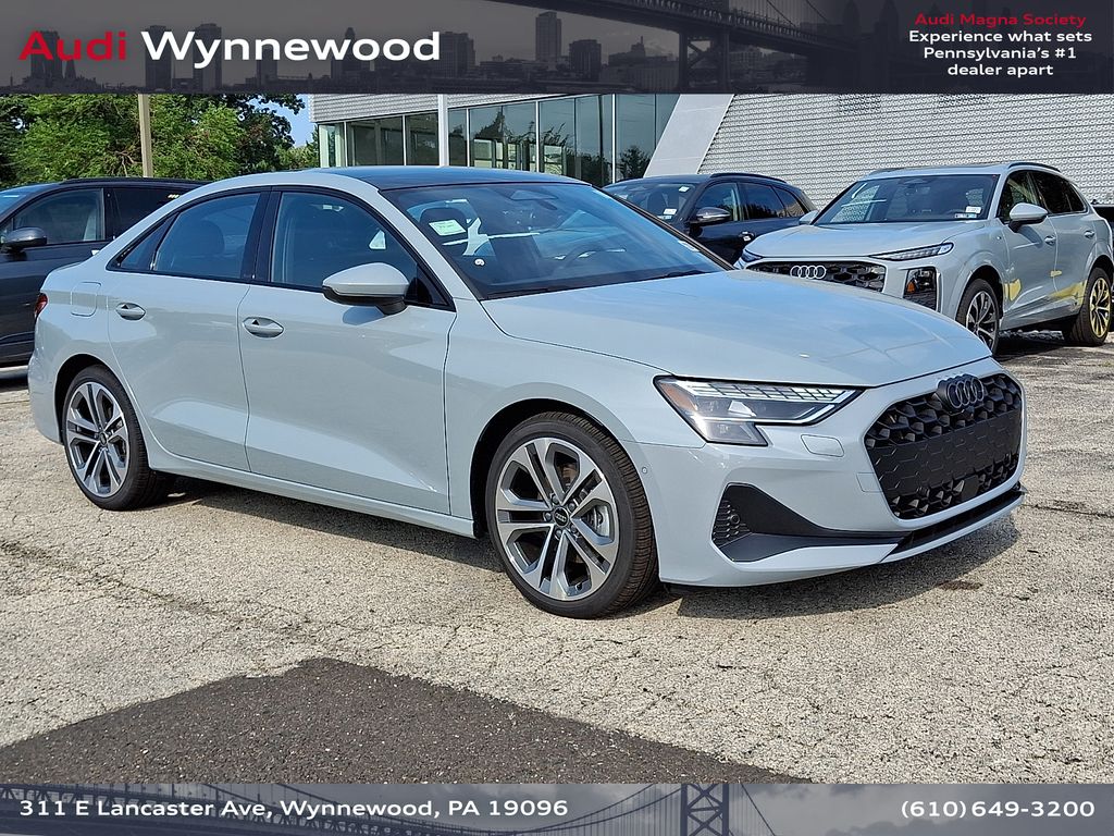 Arrow Gray Pearl Effect 2026 Audi A3 Sedan All-Wheel Drive 7-Speed Automatic