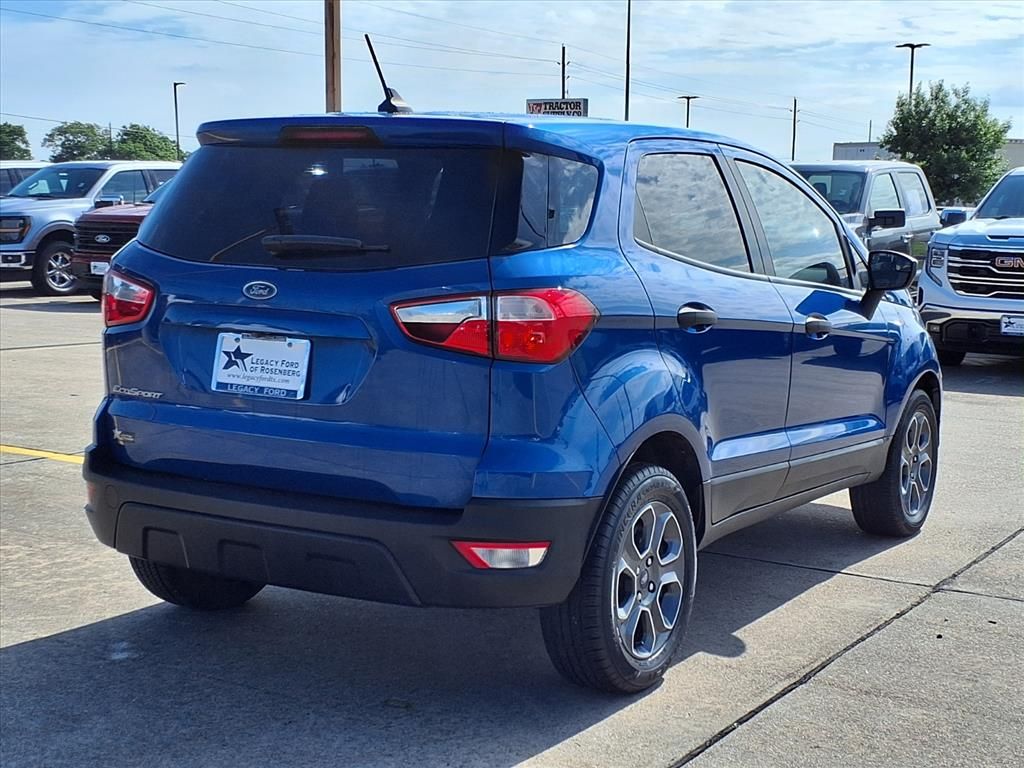 2021 Ford EcoSport S Blue at Classic Chevrolet Galveston