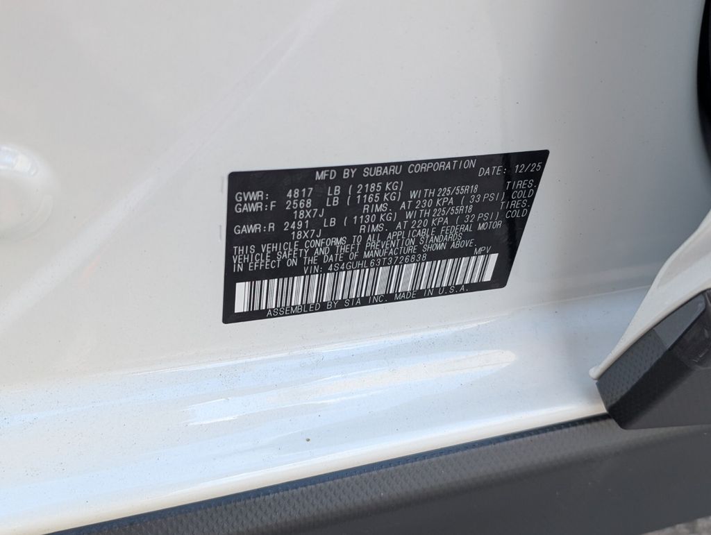 new 2026 Subaru Crosstrek car, priced at $33,711