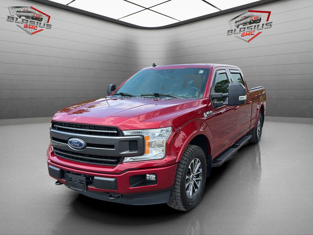 Ruby Red Metallic Tinted Clearcoat 2019 Ford F-150 XLT SuperCrew LB 4WD Pickup Truck Four-Wheel Drive Automatic