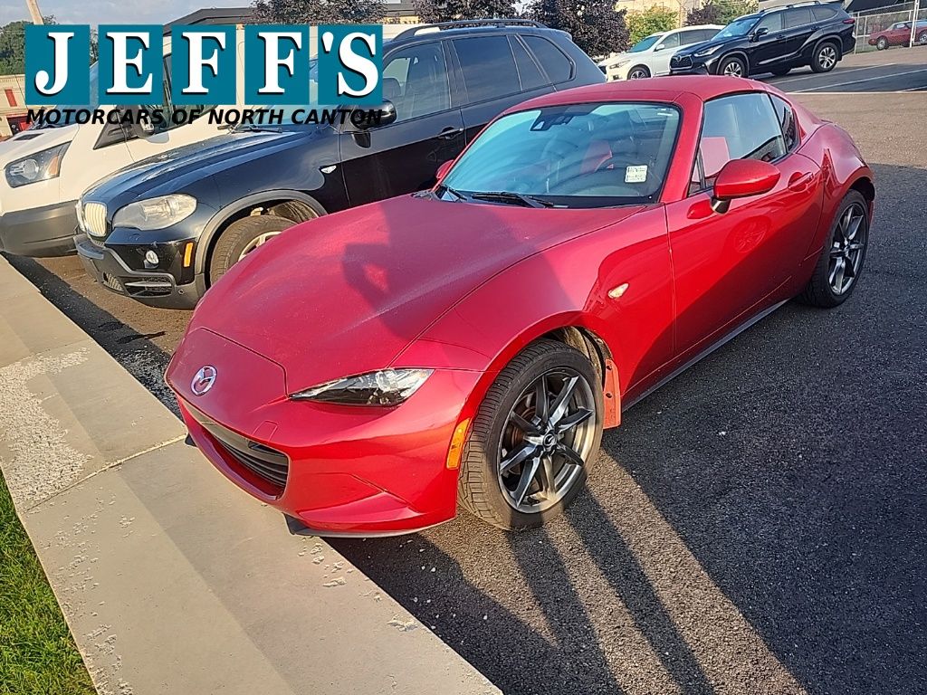 Soul Red Metallic 2017 Mazda MX-5 Miata Convertible Rear-Wheel Drive 6-Speed Automatic