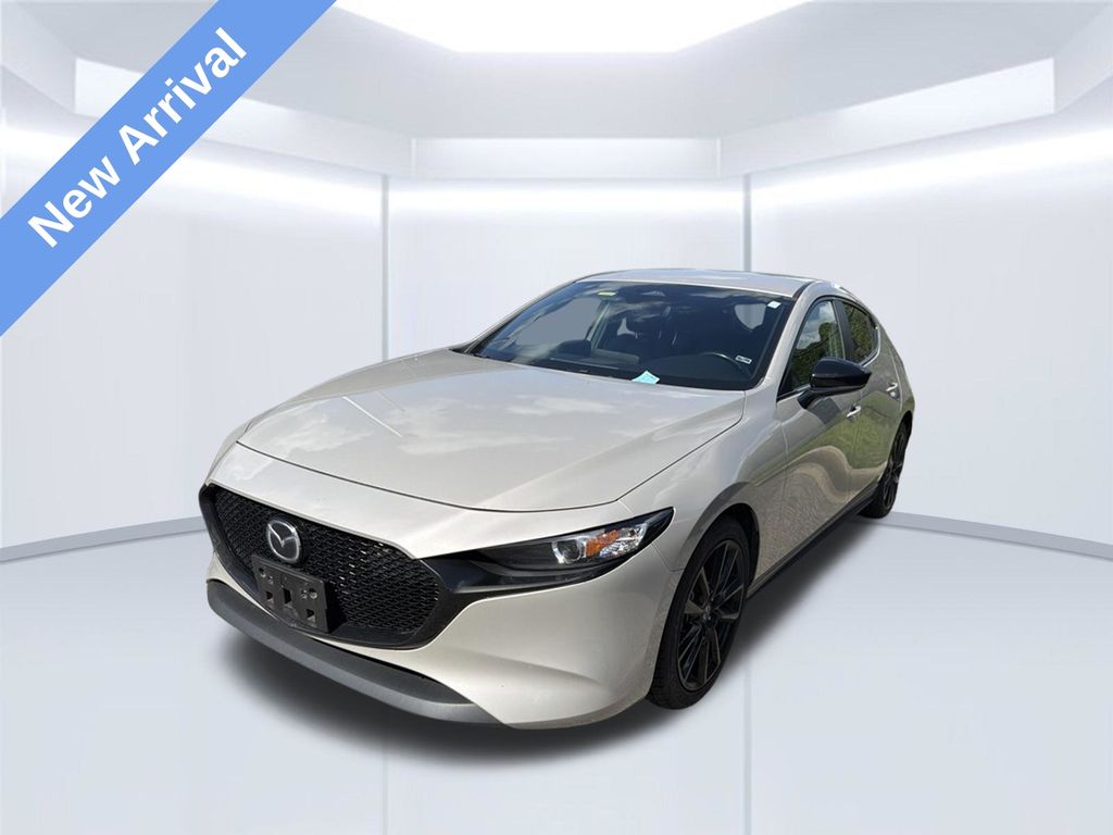 Gray (Platinum Quartz Metallic) 2025 Mazda MAZDA3 Hatchback Front-Wheel Drive 6-Speed Automatic