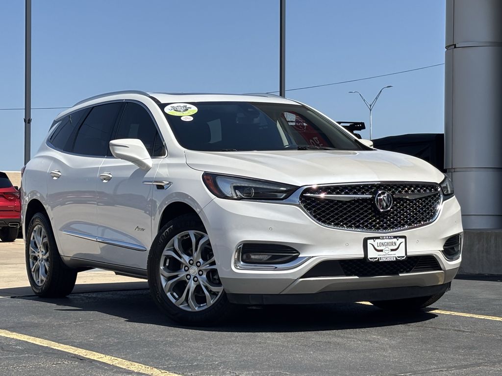 White Frost Tricoat 2019 Buick Enclave SUV / Crossover Front-Wheel Drive 9-Speed Automatic