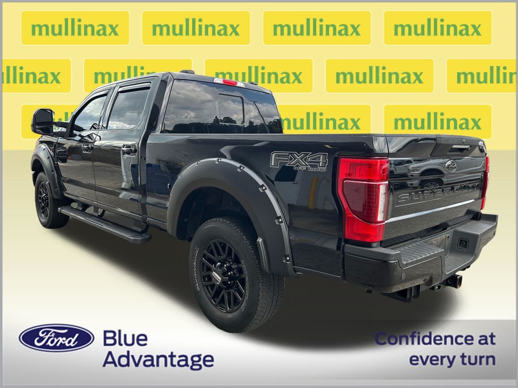 Certified Used 2022 Black Ford Lariat image 2