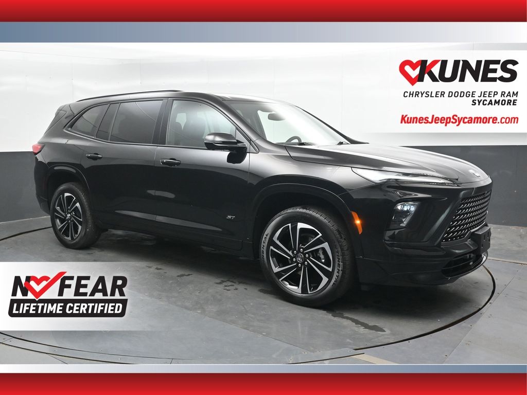 Black (Ebony Twilight Metallic) 2025 Buick Enclave SUV / Crossover Four-Wheel Drive 8-Speed Automatic