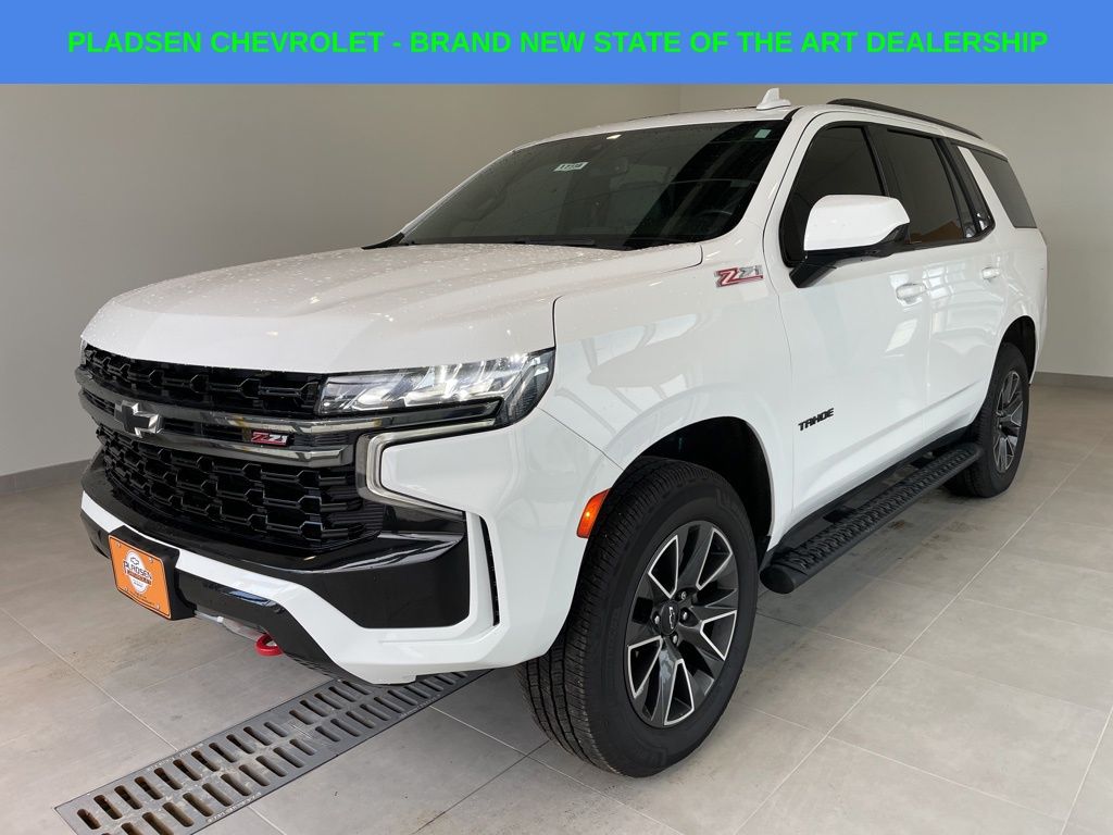 White 2021 Chevrolet Tahoe Z71 4WD SUV / Crossover Four-Wheel Drive