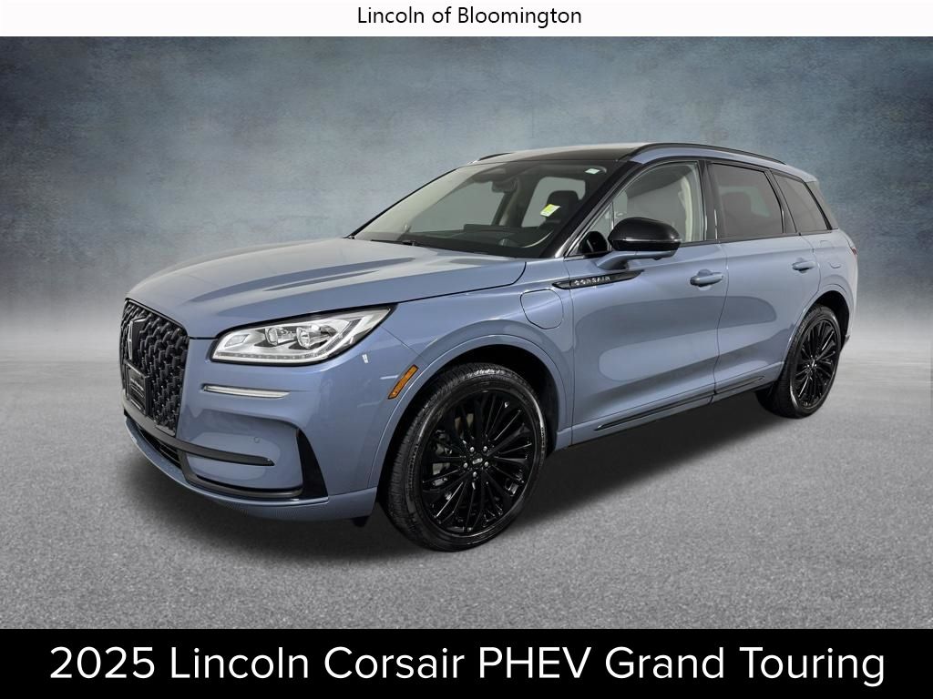 Whisper Blue Metallic Clearcoat 2025 Lincoln Corsair Grand Touring AWD SUV / Crossover All-Wheel Drive Continuously Variable Transmission