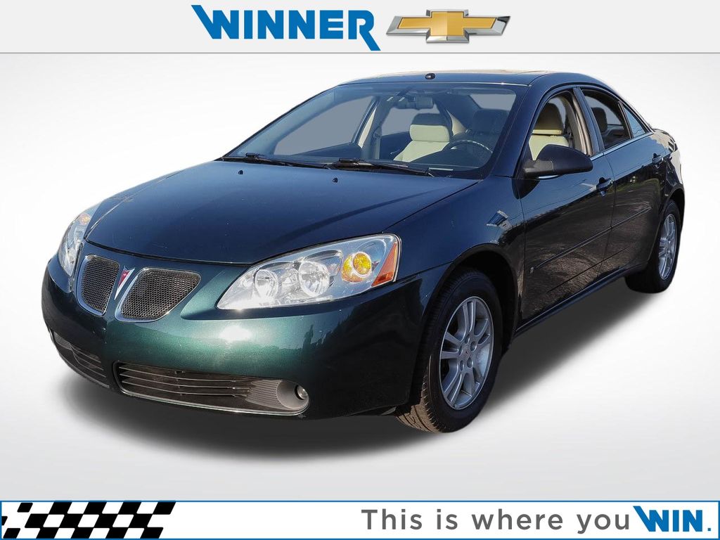 Envious (Emerald Green Metallic) 2006 Pontiac G6 Sedan Front-Wheel Drive 4-Speed Automatic Overdrive