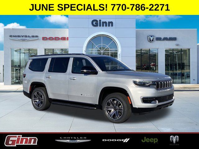 Silver Zynith 2025 Jeep Wagoneer 4WD SUV / Crossover Four-Wheel Drive 8-Speed Automatic