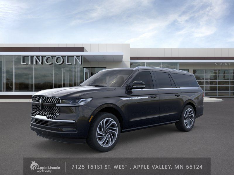 Black Metallic 2025 Lincoln Navigator SUV / Crossover Four-Wheel Drive Automatic