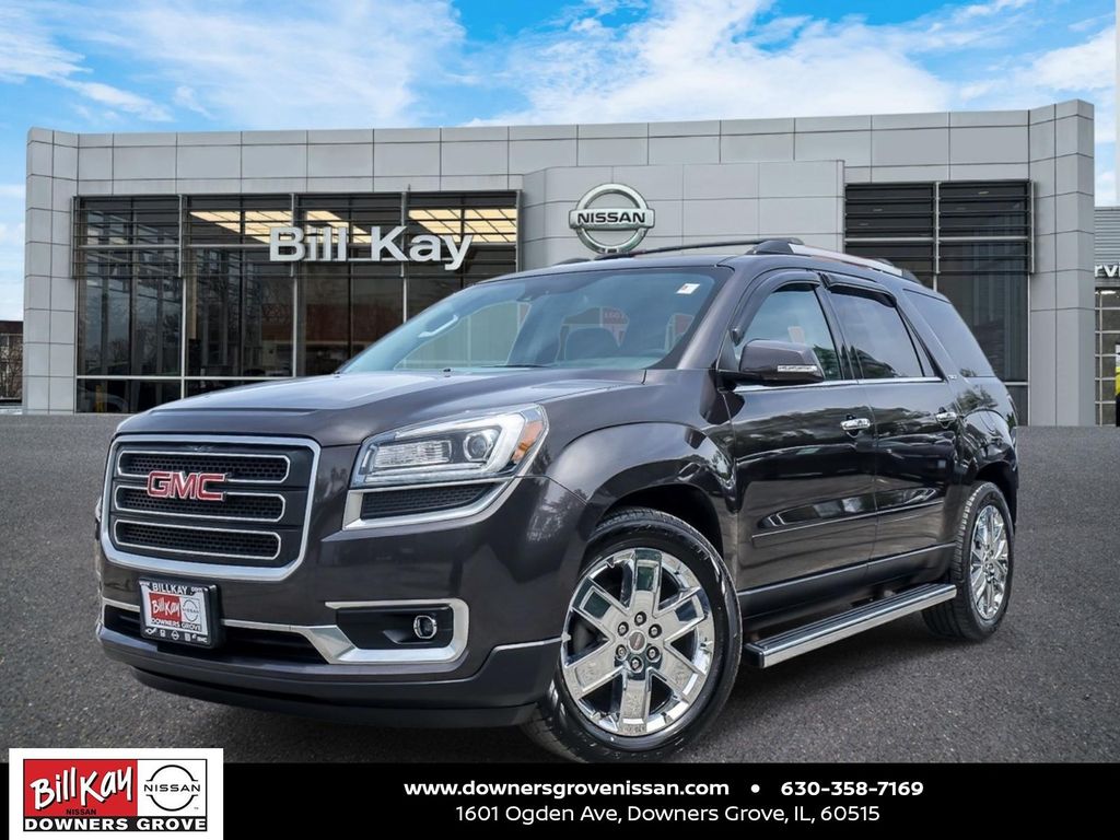 Gray (Iridium Metallic) 2017 GMC Acadia Limited AWD SUV / Crossover All-Wheel Drive 6-Speed Automatic