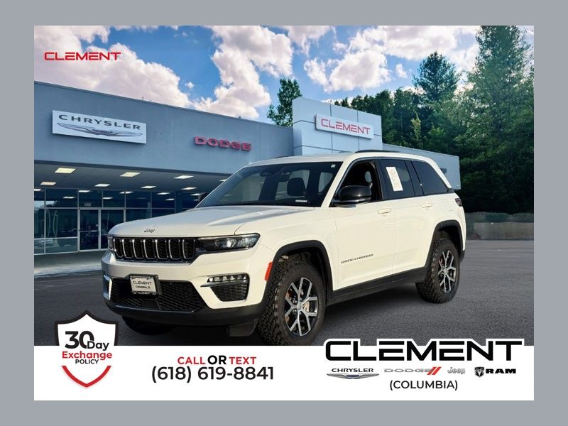 Bright White Clearcoat 2024 Jeep Grand Cherokee SUV / Crossover Four-Wheel Drive 8-Speed Automatic