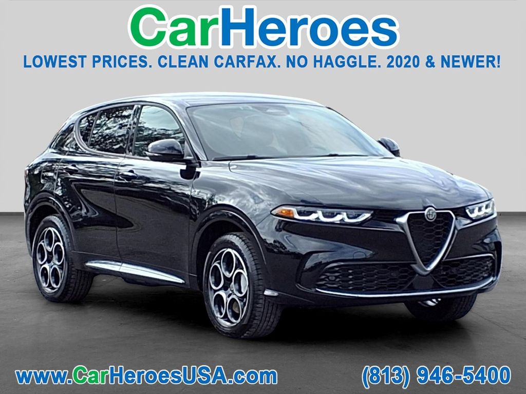 Alfa Black 2024 Alfa Romeo Tonale Ti AWD SUV / Crossover All-Wheel Drive 6-Speed Automatic