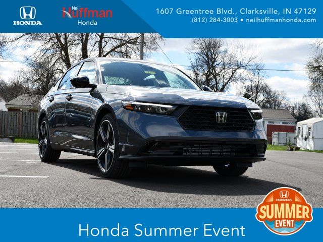 Meteorite Gray Metallic 2026 Honda Accord Sedan Front-Wheel Drive Continuously Variable Transmission