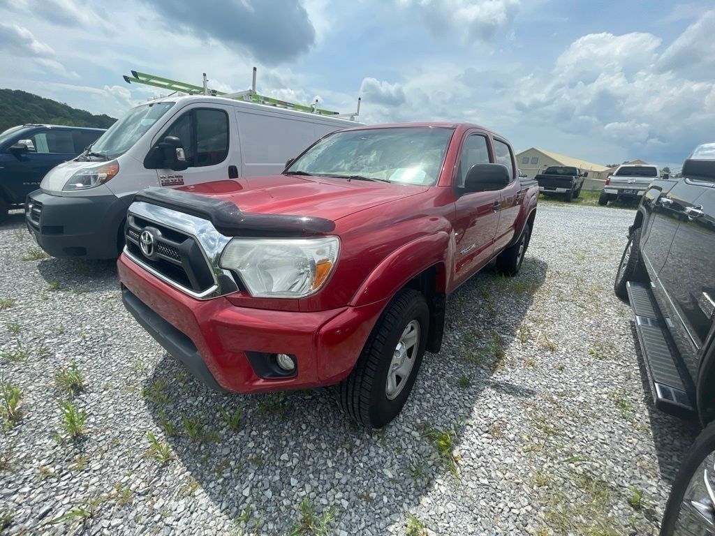 Barcelona Red Metallic 2015 Toyota Tacoma Pickup Truck 4X2 5-Speed Automatic