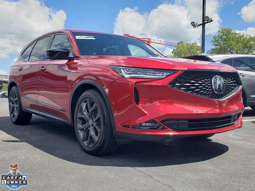 Performance Red Pearl 2024 Acura MDX SH-AWD with A-SPEC Package SUV / Crossover All-Wheel Drive Automatic