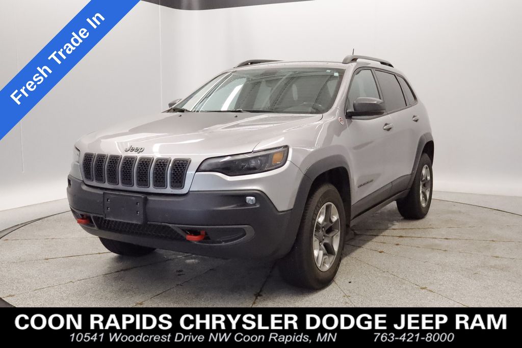 Billet Silver Metallic Clearcoat 2020 Jeep Cherokee Trailhawk 4WD SUV / Crossover Four-Wheel Drive 9-Speed Automatic