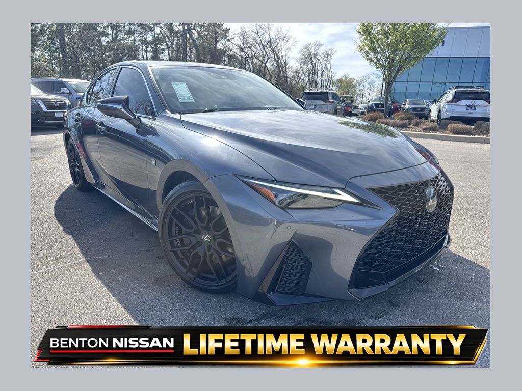 Atomic Silver 2023 Lexus IS 350 F Sport RWD Sedan Rear-Wheel Drive 8-Speed Automatic