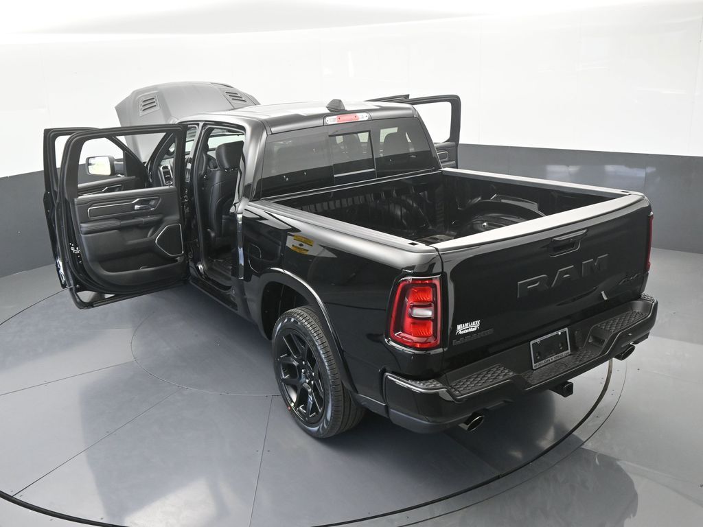 New 2026 Diamond Black Crystal Pearlcoat Ram Laramie image 66