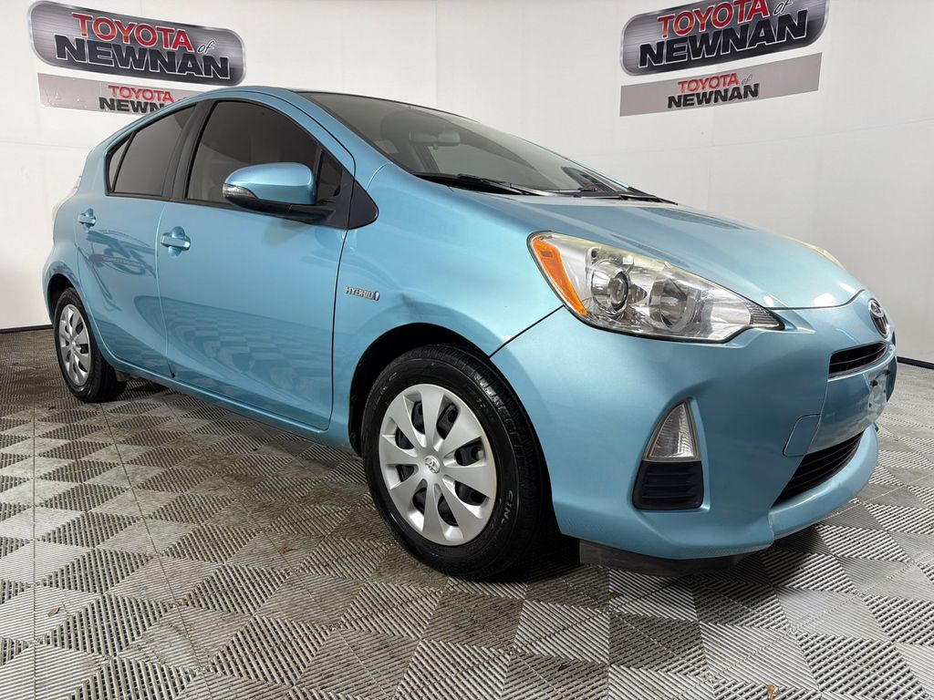 Summer Rain Metallic 2014 Toyota Prius c One Hatchback Front-Wheel Drive Continuously Variable Transmission