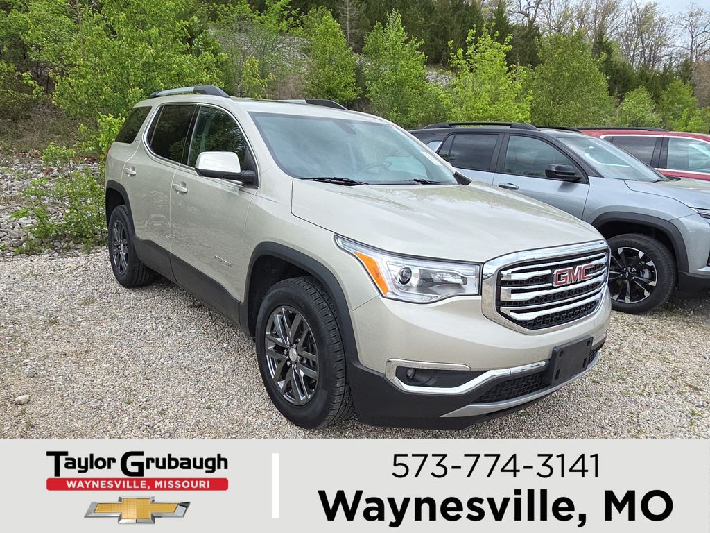 Sparkling Silver Metallic 2017 GMC Acadia SLT-1 FWD SUV / Crossover Front-Wheel Drive 6-Speed Automatic