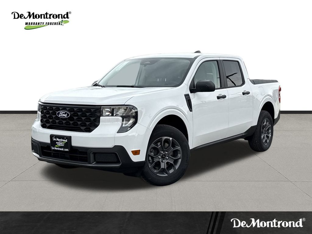 2025 Ford Maverick XLT White at Joe Myers Mazda Kia