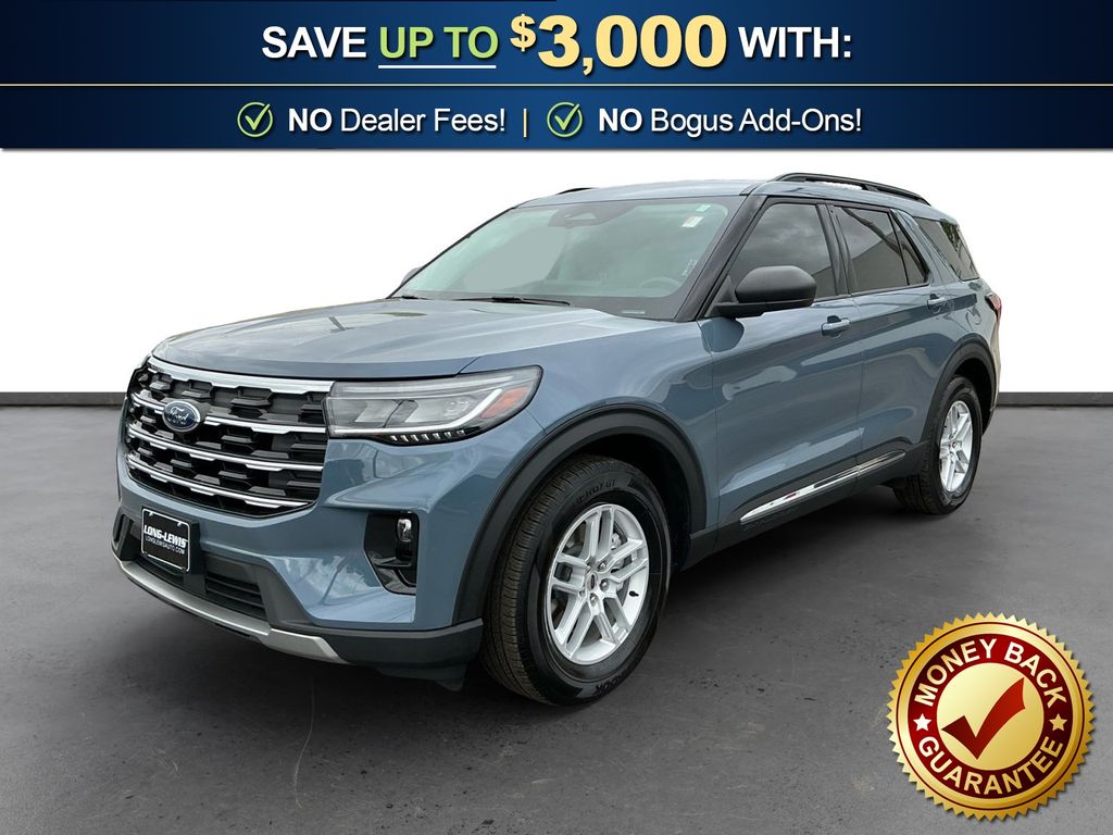 Vapor Blue Metallic 2025 Ford Explorer Active RWD SUV / Crossover Rear-Wheel Drive Automatic