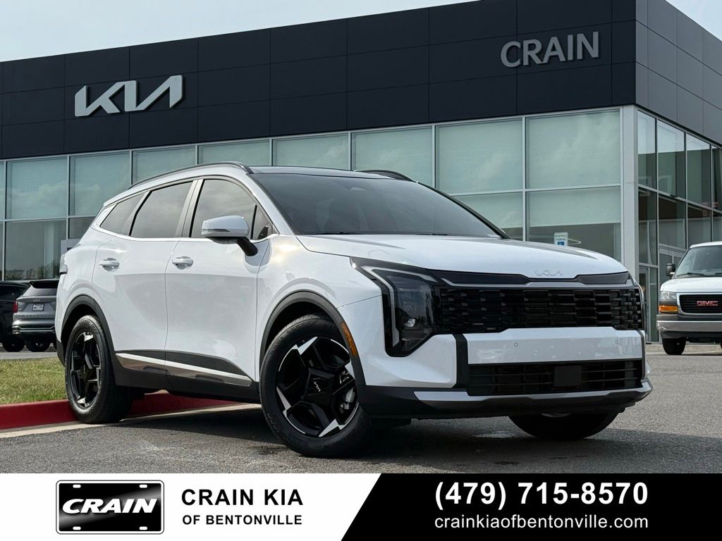 White Pearl 2026 Kia Sportage EX FWD SUV / Crossover Front-Wheel Drive 8-Speed Automatic