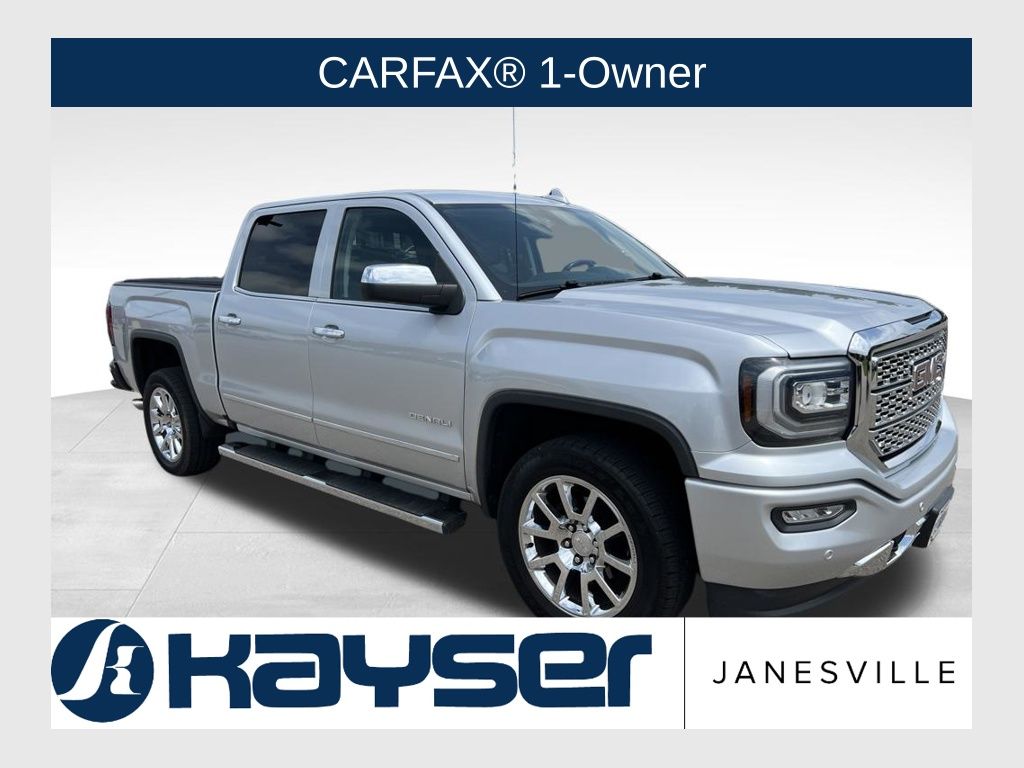 Quicksilver Metallic 2018 GMC Sierra 1500 Pickup Truck Four-Wheel Drive 8-Speed Automatic Overdrive