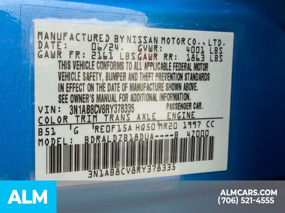 Used 2024 Blue Nissan SV image 23