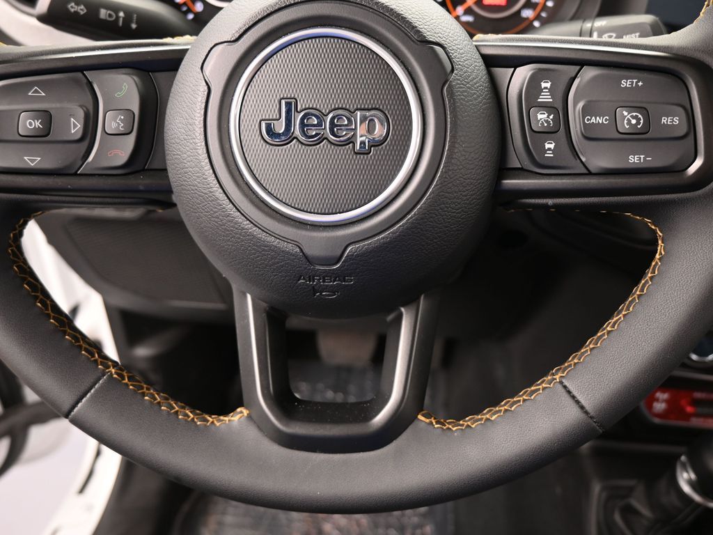 Used 2024 Bright White Clearcoat Jeep Willys image 31