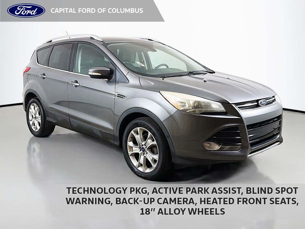 Sterling Gray Metallic 2014 Ford Escape SUV / Crossover Front-Wheel Drive 6-Speed Automatic