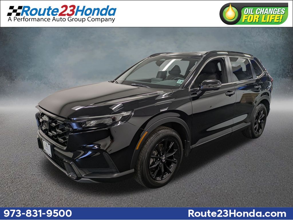 Crystal Black Pearl 2023 Honda CR-V Hybrid SUV / Crossover All-Wheel Drive Continuously Variable Transmission