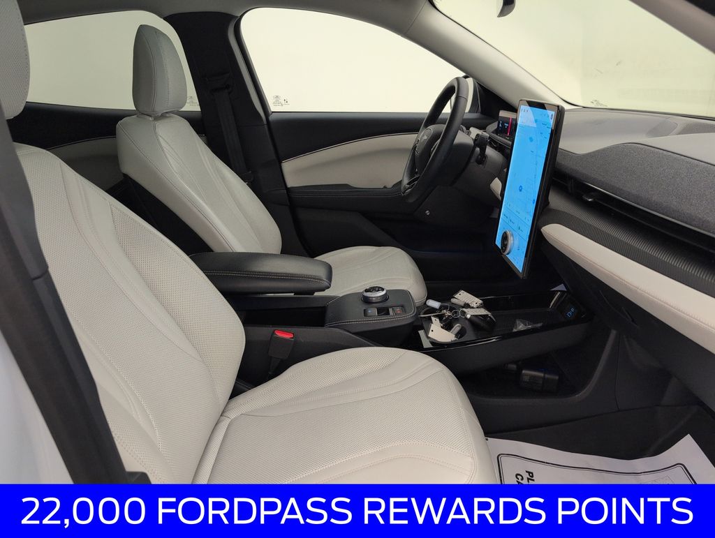 2022 White Metallic Ford Mustang Mach-E Premium AWD SUV