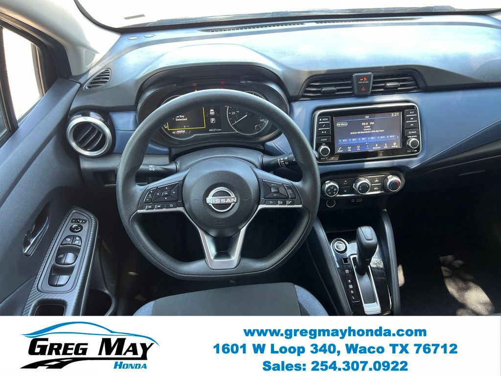 2024 Nissan Versa 1.6 SV Black at Greg May Honda