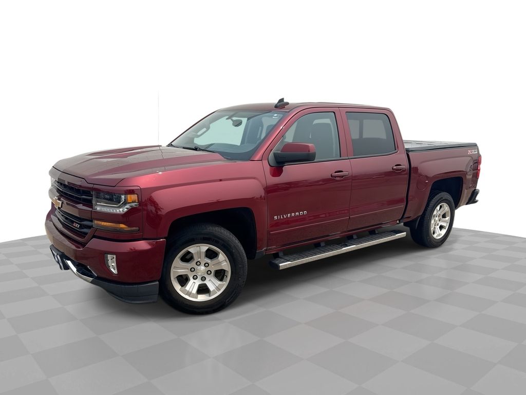 Siren Red Tintcoat 2017 Chevrolet Silverado 1500 Pickup Truck Four-Wheel Drive 6-Speed Automatic Overdrive