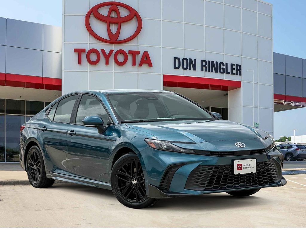Ocean Gem 2025 Toyota Camry SE FWD Sedan Front-Wheel Drive Continuously Variable Transmission