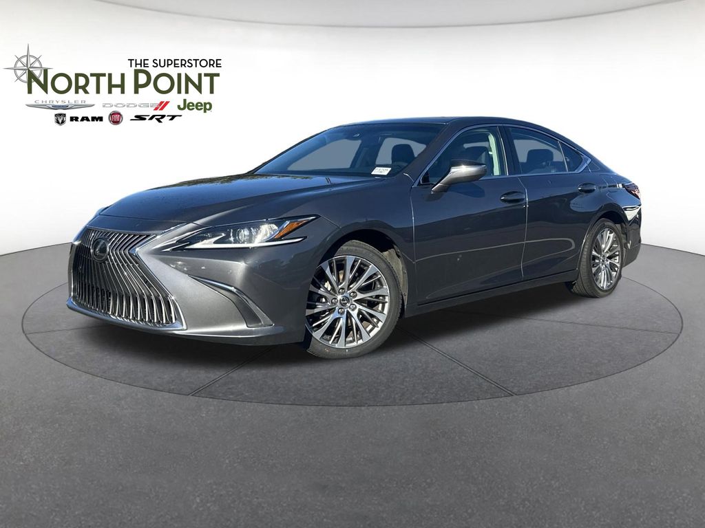 Nebula Gray Pearl 2019 Lexus ES 350 FWD Sedan Front-Wheel Drive 8-Speed Automatic