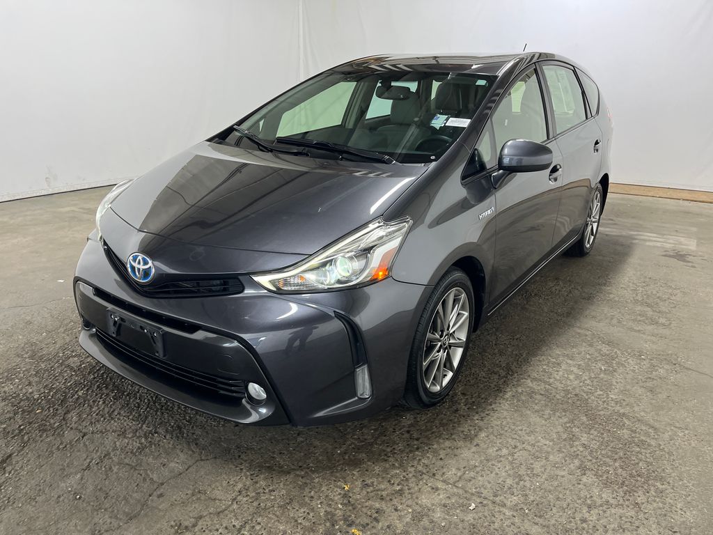 Magnetic Gray Metallic 2017 Toyota Prius v Wagon Front-Wheel Drive Continuously Variable Transmission