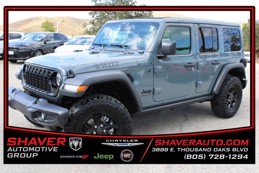Anvil Clearcoat 2026 Jeep Wrangler SUV / Crossover Four-Wheel Drive 8-Speed Automatic