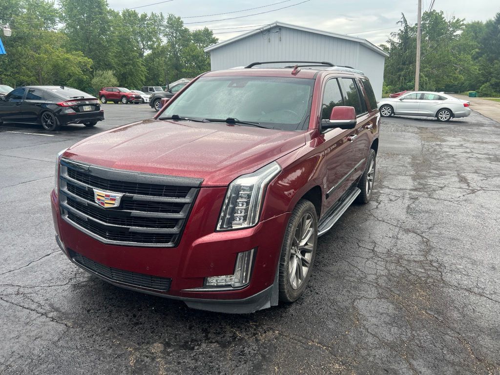 Red 2019 Cadillac Escalade SUV / Crossover Four-Wheel Drive