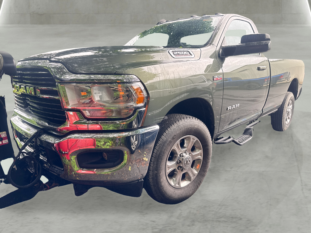 Olive Green Pearlcoat 2021 RAM 2500 Pickup Truck Four-Wheel Drive 8-Speed Automatic