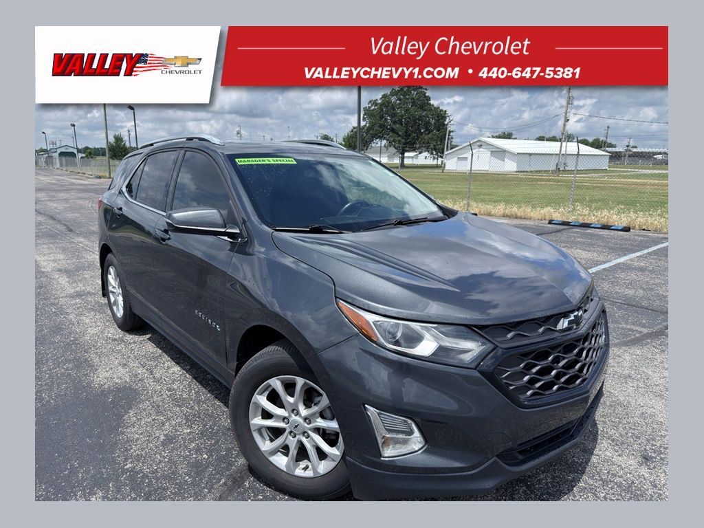 Nightfall Gray Metallic 2018 Chevrolet Equinox SUV / Crossover Front-Wheel Drive 6-Speed Automatic Overdrive