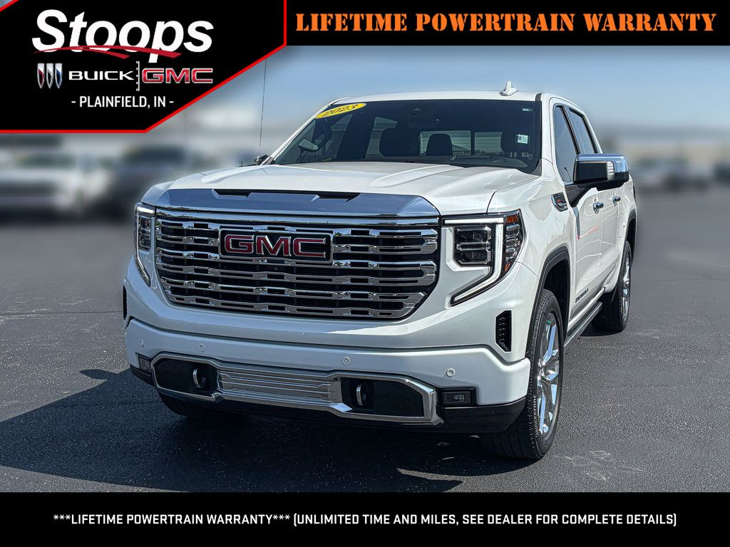 White Frost Tricoat 2023 GMC Sierra 1500 Pickup Truck Four-Wheel Drive Automatic