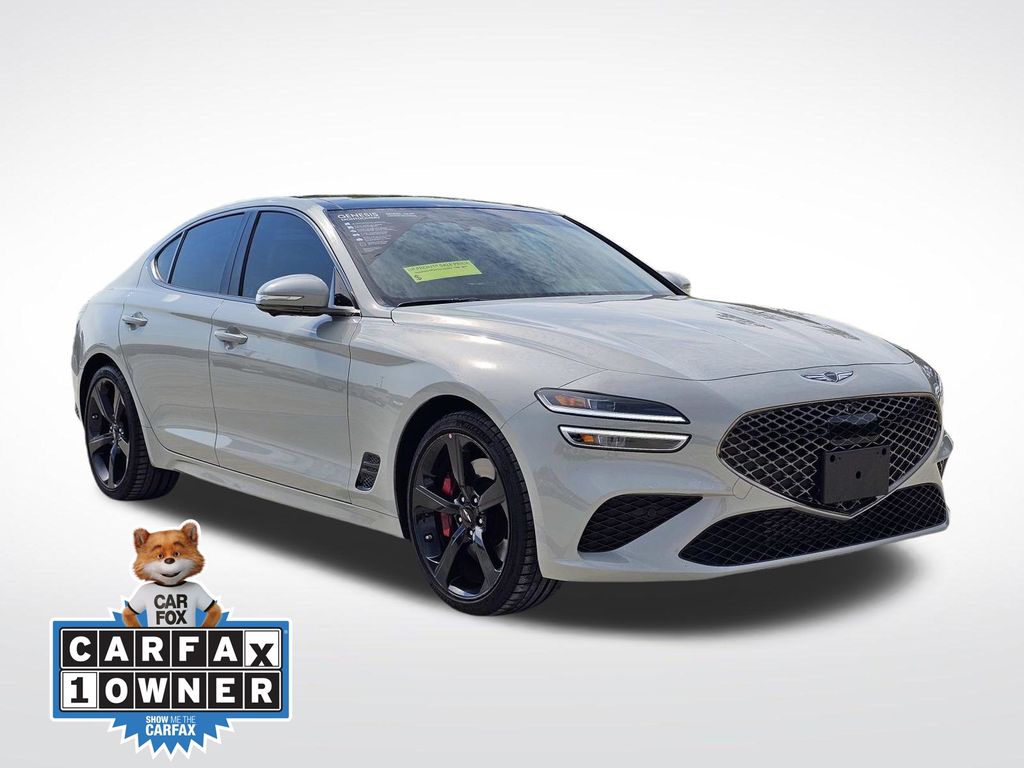 Vatna Gray 2026 Genesis G70 Sedan Rear-Wheel Drive 8-Speed Automatic