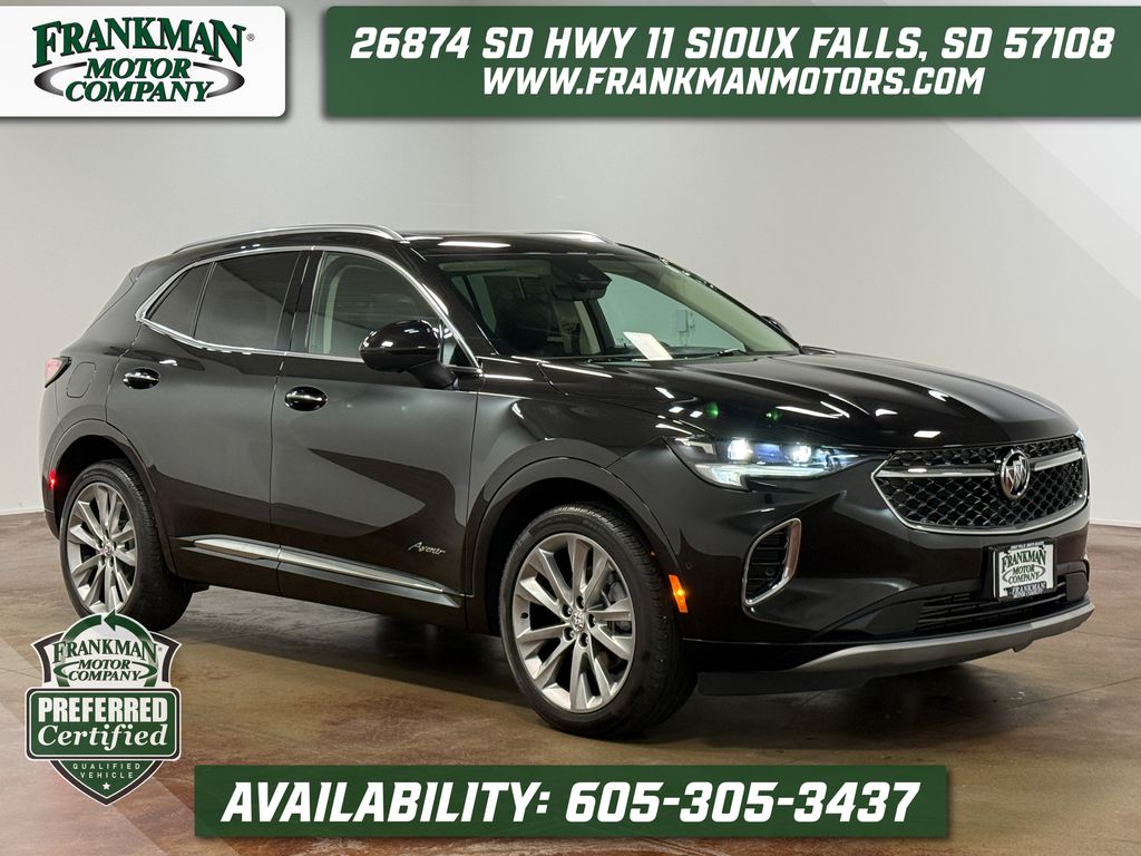 Black (Ebony Twilight Metallic) 2023 Buick Envision SUV / Crossover All-Wheel Drive 9-Speed Automatic