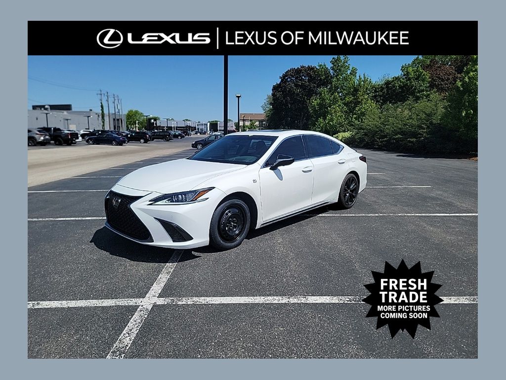 Ultra White 2025 Lexus ES 350 F Sport Handling FWD Sedan Front-Wheel Drive 8-Speed Automatic
